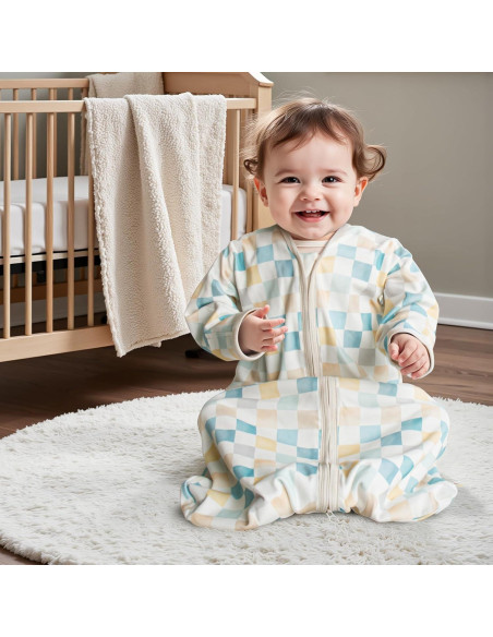 Saco de Sueño para Bebés 0-3 Meses Algodón 100% 0.5 Tog