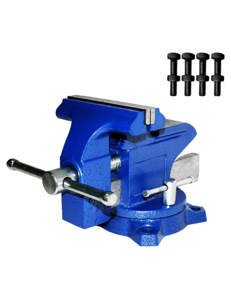 Morsa de Banco PPUMP 11.5 cm Hierro Fundido Azul