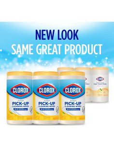 Toallitas de limpieza Clorox Power Pick-Up, 75 unidades, Verbena 2