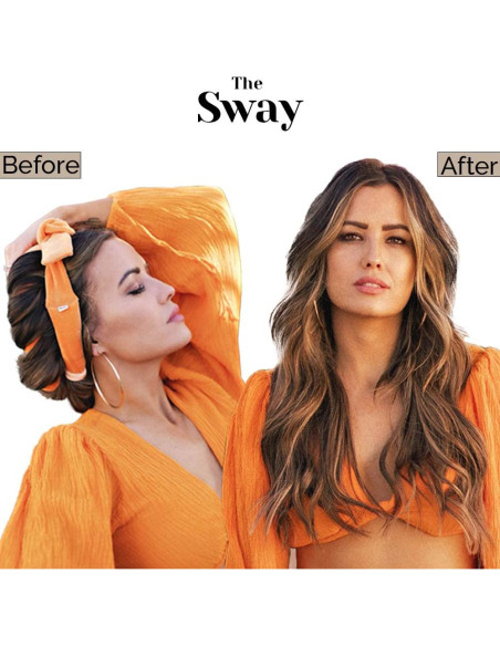 Cinta Rizador Sin Calor Sway Mane Label Negro - Velour