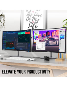 Monitores Curvados Kado C27 Dual 27" 1920x1080 75Hz HDMI 2