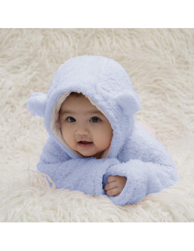 Mono de Invierno Unisex para Bebé 3-6 Meses XMWEALTHY Azul