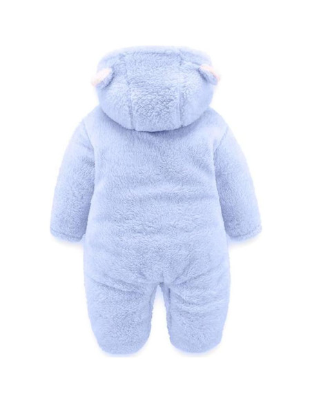 Mono de Invierno Unisex para Bebé 3-6 Meses XMWEALTHY Azul