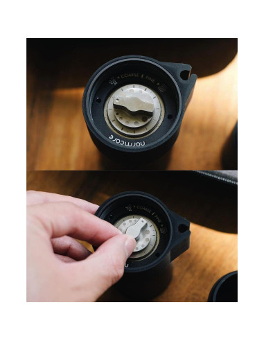 Molino de Café Manual Normcore V2 - Acero Inoxidable 38mm