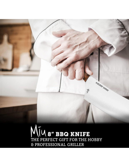 Cuchillo BBQ Felix Zepter MIU 22.5 cm Acero Solingen