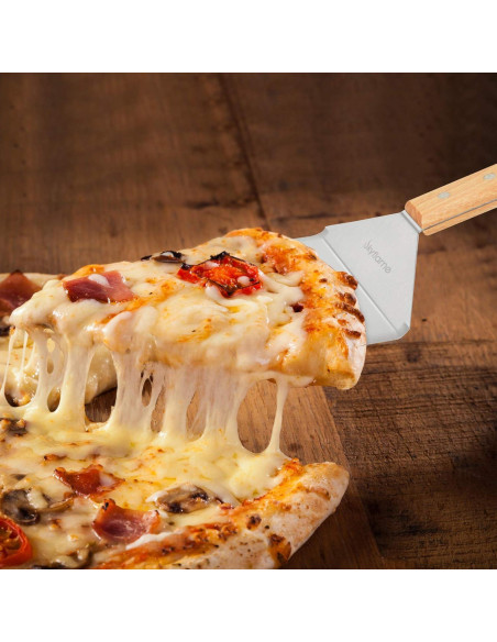 Espátula de Acero Inoxidable Skyflame 30 x 12.7 cm para BBQ