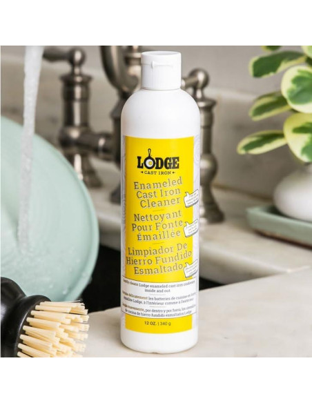 Limpiador de Hierro Fundido Enameled Lodge 368g - Biodegradable