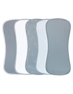 Paquete de 5 Pañales de Eructo Ely's & Co. Algodón 100%