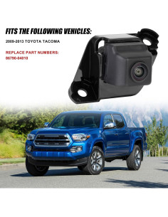 Cámara de Respaldo Arokzn para Toyota Tacoma 2009-2013 2