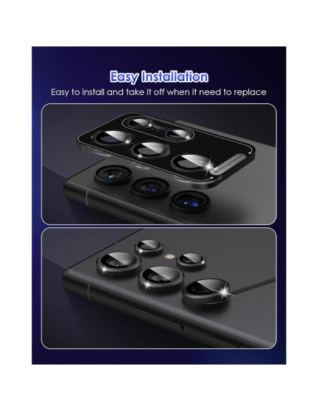 Protector de Lente de Cámara Kanosan para Galaxy S25 Ultra 9H