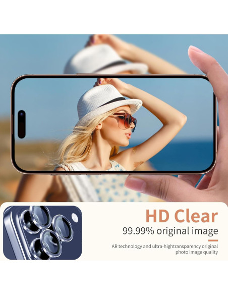 Protector de Lente de Cámara KEKBOXQ para iPhone 17 Pro Max/Pro