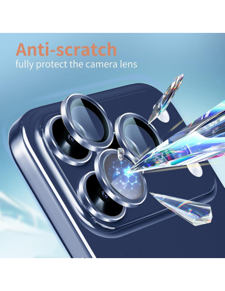 Protector de Lente de Cámara KEKBOXQ para iPhone 17 Pro Max/Pro
