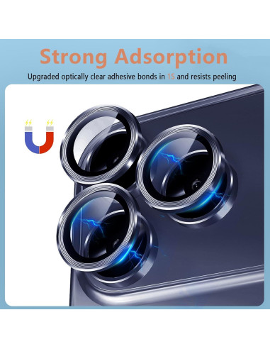 Protector de Lente de Cámara KEKBOXQ para iPhone 17 Pro Max/Pro