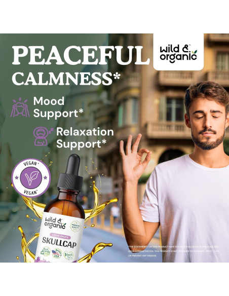 Tintura Orgánica de Calavera Silvestre y Flor de Pasión 59 ml