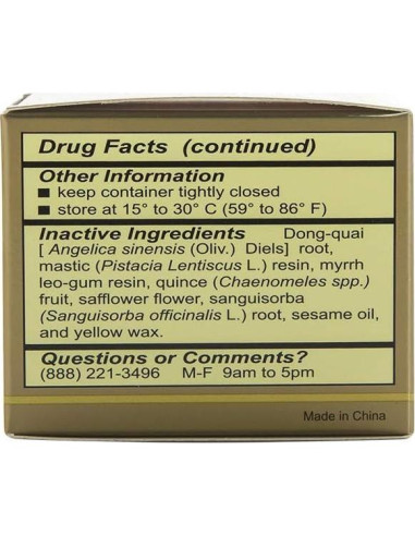 Bálsamo Herbal Calmante Ching Wan Hung 30g - 3 Tarros