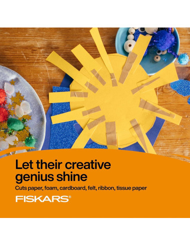 Tijeras de Entrenamiento Fiskars para Niños 3 Años en Adelante - 3 Piezas