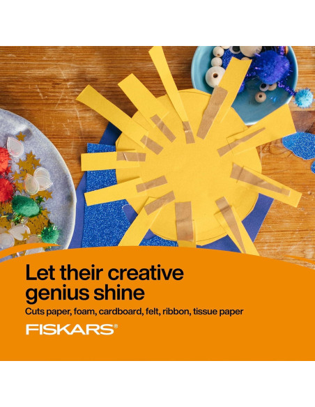 Tijeras de Entrenamiento Fiskars para Niños 3 Años en Adelante - 3 Piezas