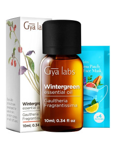 Set de Aceites Esenciales Gya Labs: Gaulteria 10 ml + Jojoba 100 ml 2