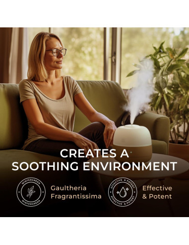 Set de Aceites Esenciales Gya Labs: Gaulteria 10 ml + Jojoba 100 ml