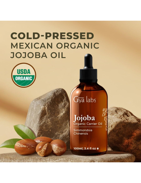 Set de Aceites Esenciales Gya Labs: Gaulteria 10 ml + Jojoba 100 ml