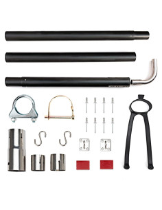 Kit de Extensión de Escape para Generador RV QSRUN 44461 - Ventilación Segura