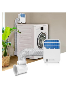 Kit de Ventilación de Secadora Interior Kenan con Triple Filtración