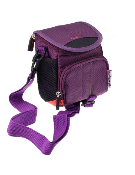 Bolsa de hombro morada Navitech para cámara Kodak Printomatic