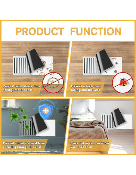 Cubiertas Magnéticas FINDMAG 20.32x39.37 cm - Paquete de 4