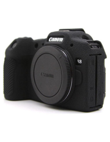 Funda de Silicona Suave EasyHood para Canon EOS R8 - Negra