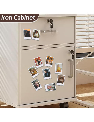 Paquete de 10 Marcos de Fotos Magnéticos LIANHELILAI 5x7.6 cm