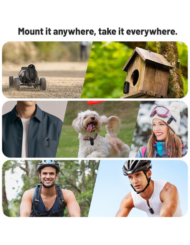 Cámara Corporal Mini 4K Meoilkolnm 128GB Portátil