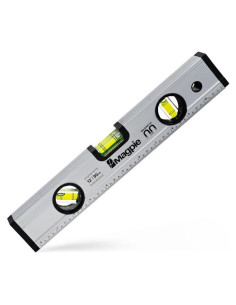 Nivel Magnético Magpie 30 cm 2 en 1 con Burbuja 180/90/45