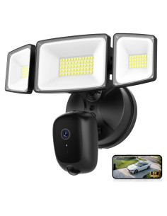 Cámara de Inundación Onforu 2K HD 55W con Luz y Alarma