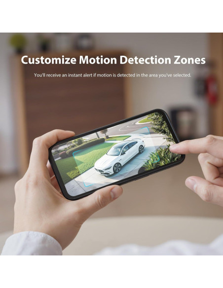 Cámara de Inundación Onforu 2K HD 55W con Luz y Alarma