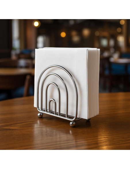 Soporte para Servilletas de Cromo Dependable Industries 14cm