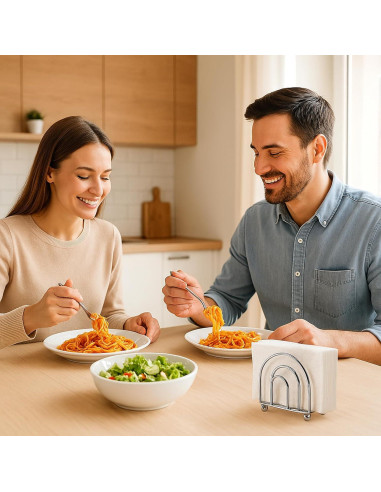 Soporte para Servilletas de Cromo Dependable Industries 14cm