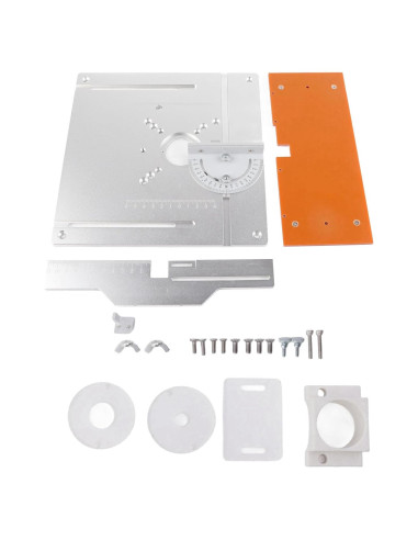Placa de Inserción de Router de Aluminio 8mm Marhynchus