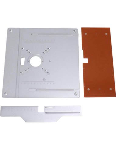Placa de Inserción de Router de Aluminio 8mm Marhynchus
