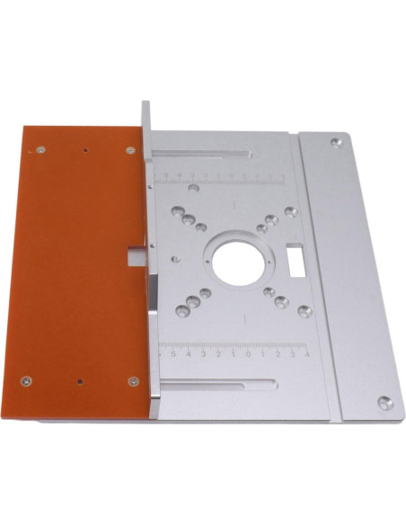Placa de Inserción de Router de Aluminio 8mm Marhynchus