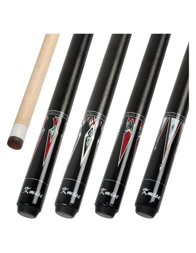 Juego de Palos de Billar Kmise 58" Arce Canadiense 4 Colores