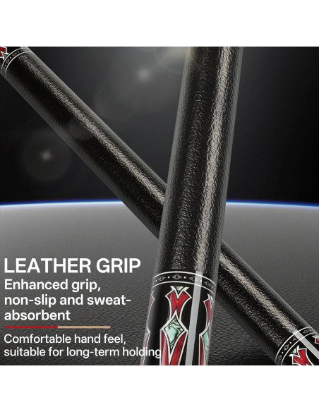 Juego de Palos de Billar Kmise 58" Arce Canadiense 4 Colores