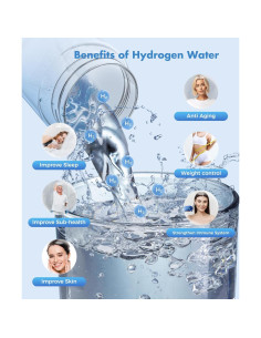 Botella de Agua de Hidrógeno Hecwet A2 20.5cm 0.84kg 2