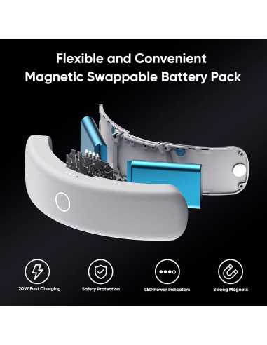 Cargador Rápido Sonicgrace S3 Duo 20W para Meta Quest 3/3S