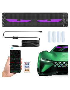 Luces LED Ojos del Diablo Dienspeak 49.1x11 cm Control Remoto