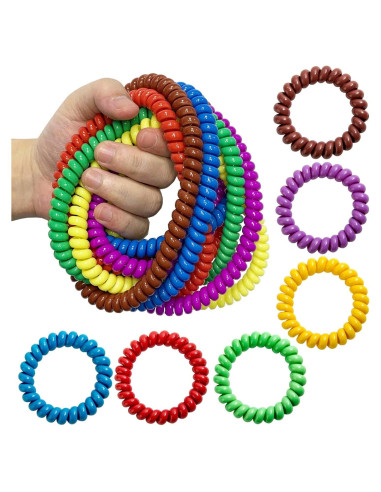 Collares y Pulseras Masticables Sensory Kids - Set de 12