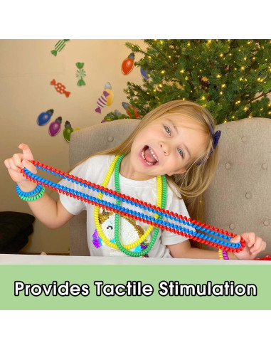 Collares y Pulseras Masticables Sensory Kids - Set de 12