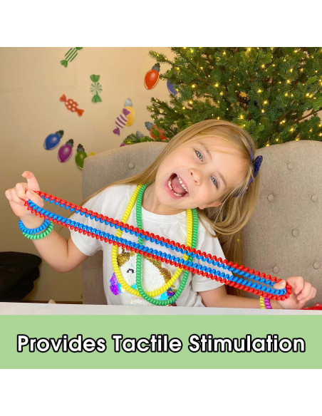 Collares y Pulseras Masticables Sensory Kids - Set de 12