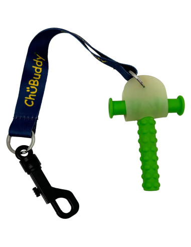 Soporte para Masticables Chubuddy Cuerda Sublimada Azul