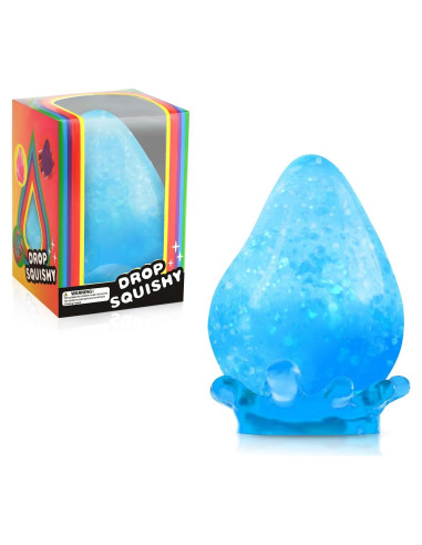 Cubo Antiestrés Squishy Drephere Azul 6.1 cm Alivio Ansiedad