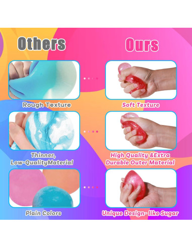 Cubo Antiestrés Squishy Drephere Azul 6.1 cm Alivio Ansiedad